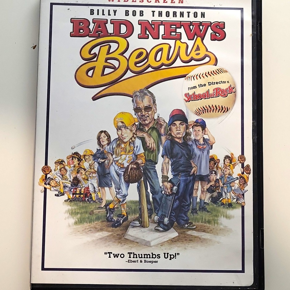 Bad News Bears DVD 2005 Widescreen Billy Bob Thornton Richard Linklater PG-13